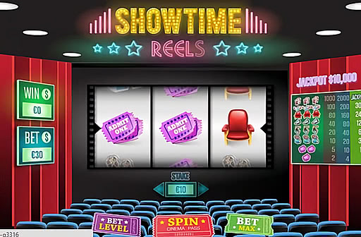 Play Showtime Reels