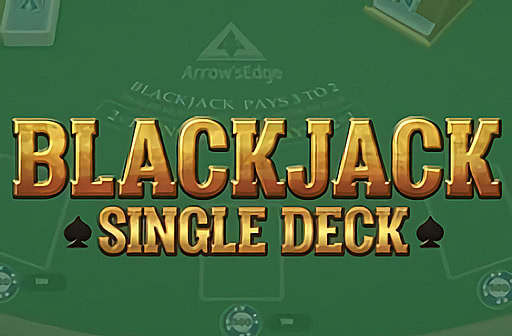 Play Single Deck Blackjack (Arrows Edge)