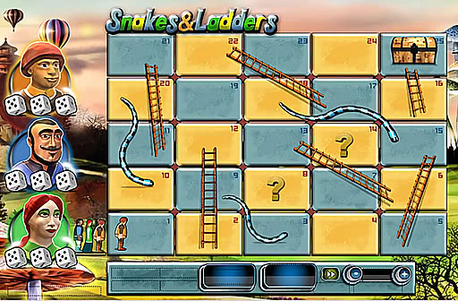 Play Snakes and Ladders