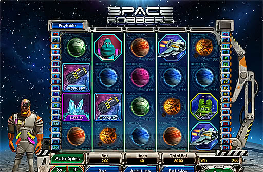Play Space Robbers