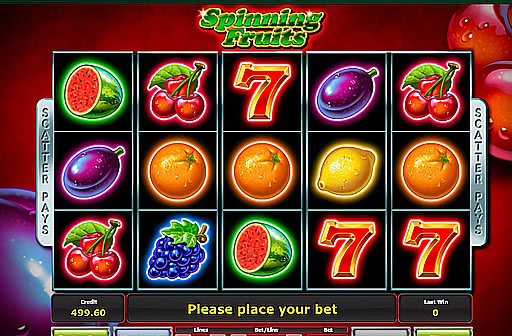 Play Spinning Fruits