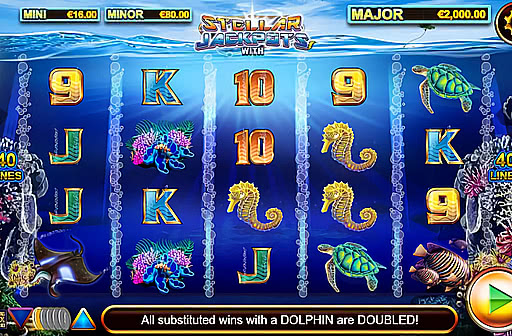 Play Stellar Jackpots with Dolphin Gold