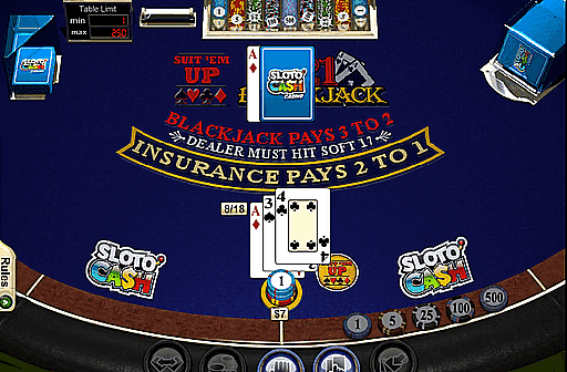 Play Suit'Em Up Blackjack
