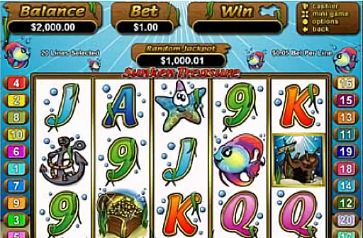 Play Sunken Treasure