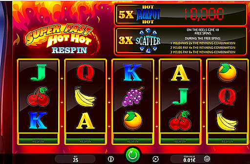 Play Super Fast Hot Hot Respin