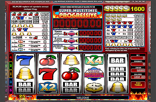 Play Super Multitimes Progressive