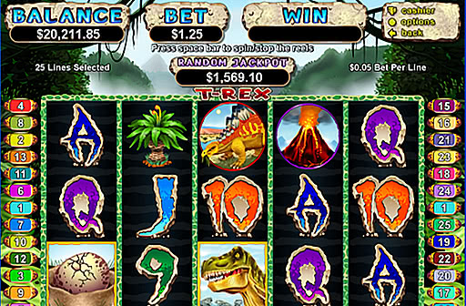 t rex slot machine free download