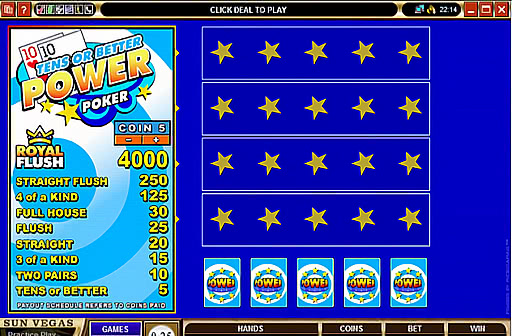 Play Tens or Better