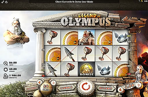 Play The Legend of Olympus