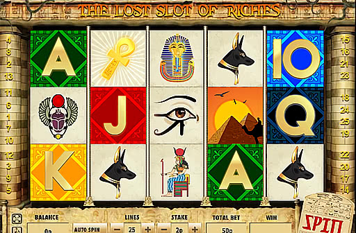 Play The Lost Slot of Riches