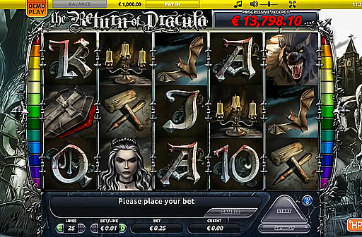 Play The Return of Dracula