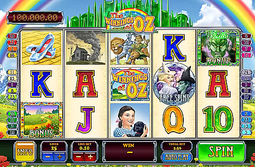 Play The Winnings of Oz