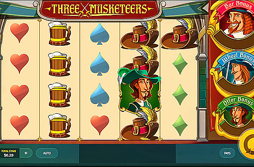 Play Three Musketeers