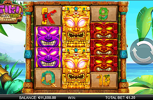 Play Tiki Infinity Reels Megaways