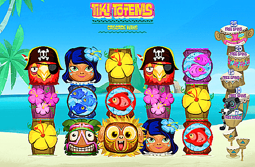 Tiki Totems Slot Machine - Play Online Free Slots by Gamesys