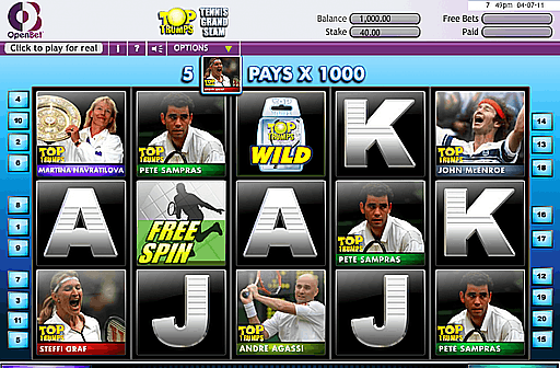 Play Top Trumps Tennis Stars
