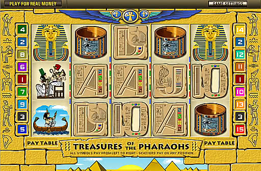 Play Treasures of Pharaohs