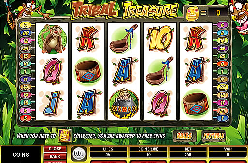 Play Tribal Treasure