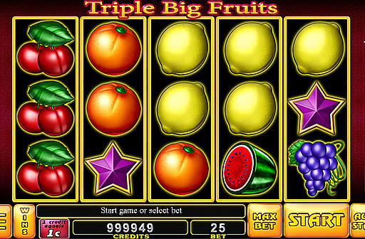 Play Triple Big Fruits