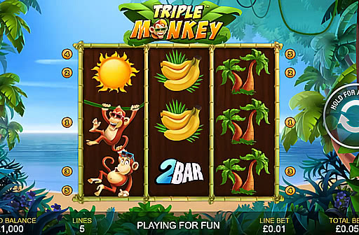 triple monkey slot