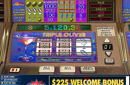Play Triple Olives