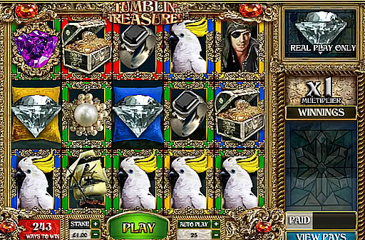 Play Tumblin' Treasures