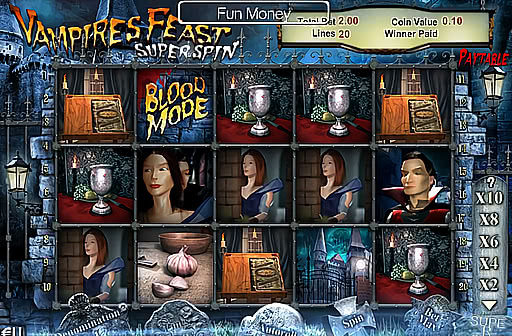Play Vampires Feast Super Spin