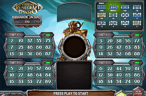 Play Viking Runecraft Bingo