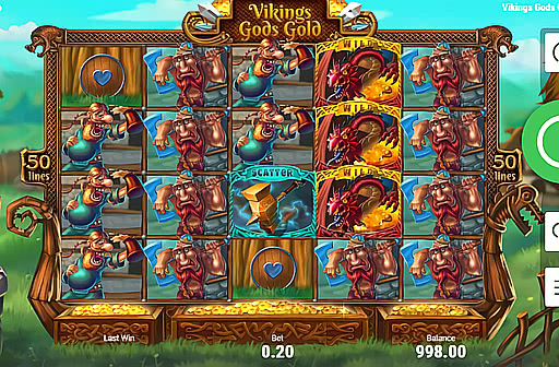Play Viking's Gods Gold