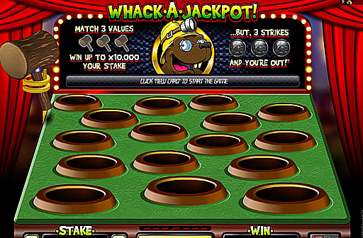 Play Whack a Jackpot