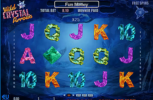 Wild Crystal Arrows Slot Machine by SkillOnNet - Play Online Free
