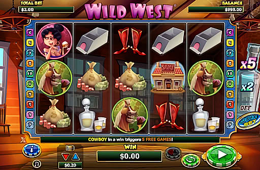 Wild West Slot Machine - Play Online Free Slots by NextGen