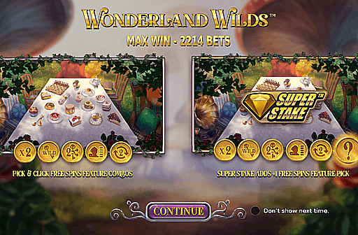 Play Wonderland Wilds